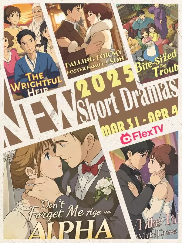 Mega Matrix Inc. Presented FlexTV New Releases (March 31 - April 4): Springtime Sweet Romance - Contract Marriages, Reunited Lovers, and Family Revelations