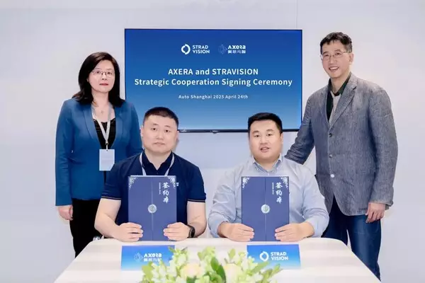 STRADVISION and Axera Announce Strategic Collaboration to Deliver Competitive ADAS and AD Solutions
