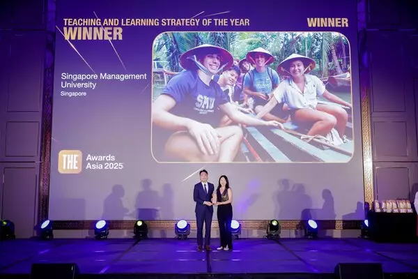 SMU wins prestigious THE Awards Asia 2025 – Teaching &amp; Learning Strategy of the Year