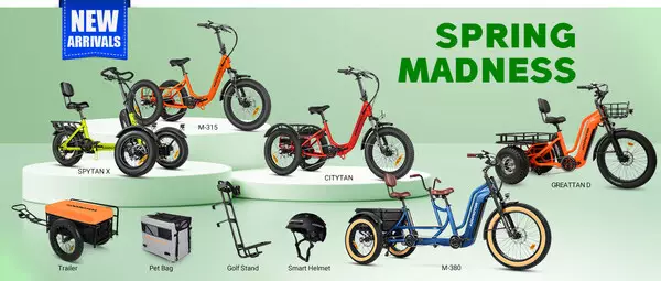 Addmotor Unveils its 2025 Electric Trike Lineup, Redefining Mobility with Innovation and Versatility