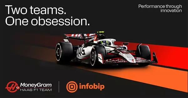 Infobip and the MoneyGram Haas F1 Team join forces to redefine F1 fan experiences