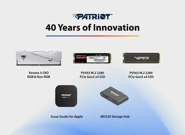 Patriot Memory Showcases Full Performance &amp; Mobile Storage Lineup at COMPUTEX 2025