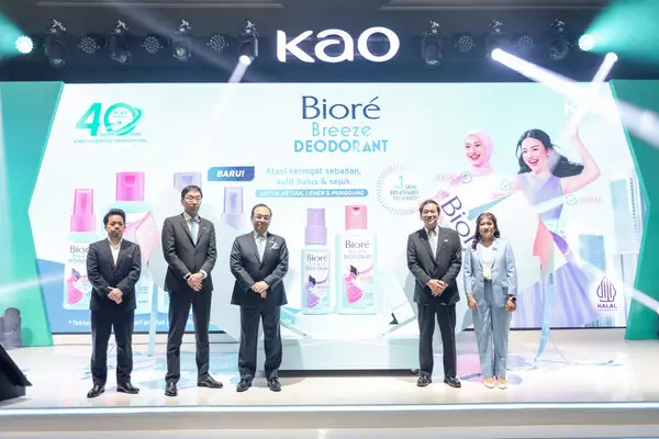Kao Indonesia Celebrates 40 Years of Thoughtful Innovation with the Launch of Biore Breeze Deodorant