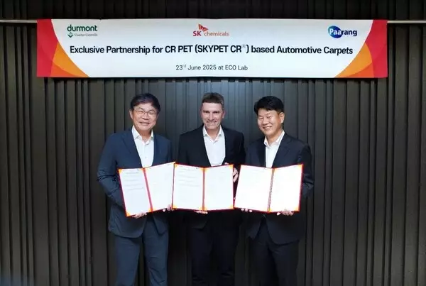 SK chemicals Signs Exclusive Partnership Agreement with Austria's Durmont to Supply Sustainable Materials to Global Automotive Brands