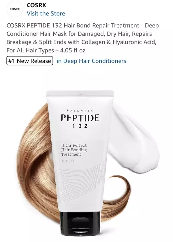 COSRX's Peptide-132 Hair Treatment Becomes Amazon's #1 New Release in Just 4 Days