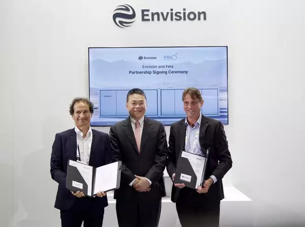 Envision Energy Partners with FERA Australia to Advance 1GW Wind and 1.5GWh Energy Storage in Australia