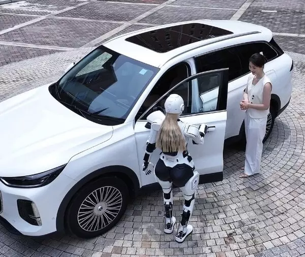 Groundbreaking: AiMOGA Robotics' Humanoid Robot Becomes World's First to Autonomously Open Car Doors
