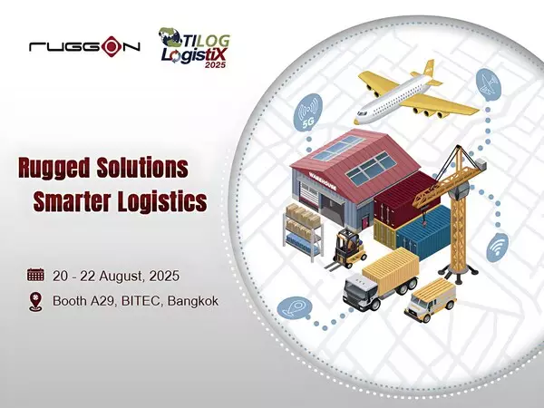 RuggON Showcases AI-Powered Rugged Solutions to Boost Efficiency, Safety, and Connectivity in Logistics at TILOG LOGISTIX 2025