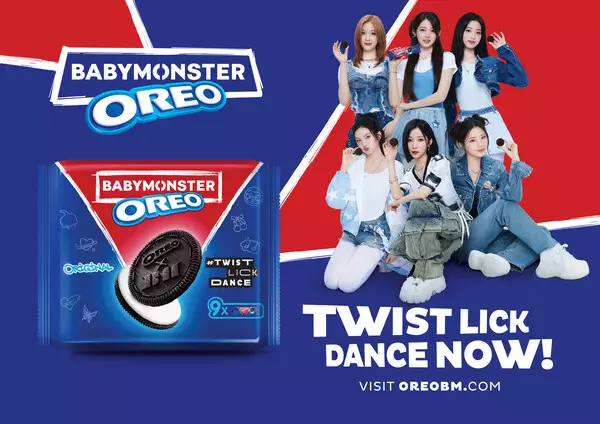 OREO Puts A Playful Twist On Its Iconic Twist Lick Dunk Ritual By Recreating Its First Ever #TwistLickDance With BABYMONSTER