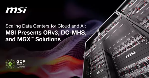 Scaling Cloud and AI: MSI Highlights ORv3, DC-MHS, and MGX Solutions at 2025 OCP Global Summit