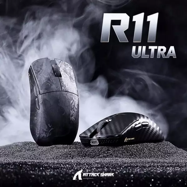 ATTACK SHARK Unveils R11 ULTRA: A Carbon Fiber Flagship Redefining Lightweight Precision in Gaming