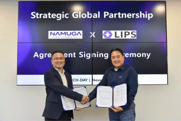 LIPS and Namuga Announce Strategic Alliance to Accelerate Global Commercialization of AI Machine Vision Solutions