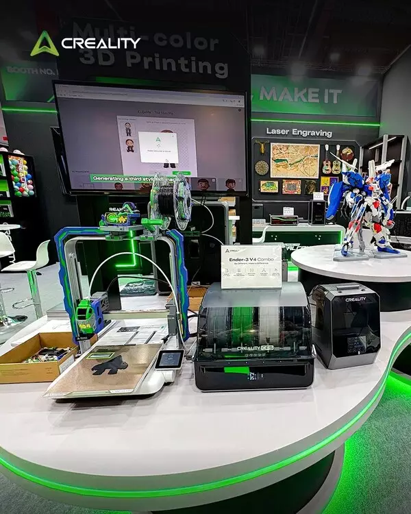 Creality Showcased New Products and AI Features at Formnext 2025, Shaping the Future of "Instant Creation"