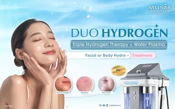 Musée Platinum Tokyo Launches DUO Hydrogen Treatment Across All Salons in Singapore