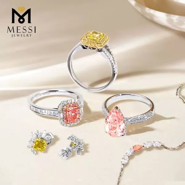 Messi Jewelry Launches Fancy Color CVD Lab-Grown Diamond Collection to Meet Rising Global Demand for Sustainable Luxury