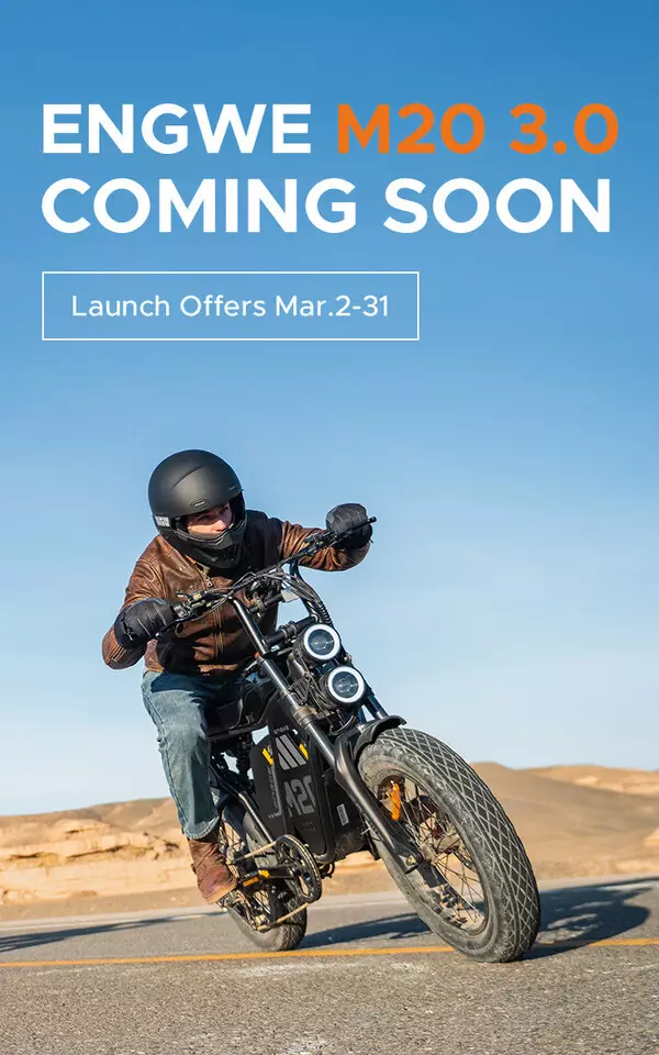 Engwe Redefines Urban Riding with the Launch of M20 3.0