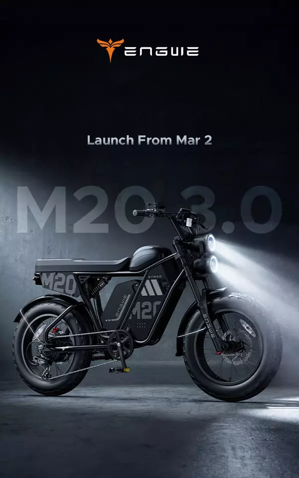 ENGWE M20 3.0 Officially Launches, Redefining Performance E-Bikes for City Riders and Explorers