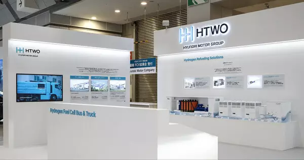 Hyundai Motor Group's HTWO Hydrogen Brand Debuts in Japan at H2&amp;FC EXPO