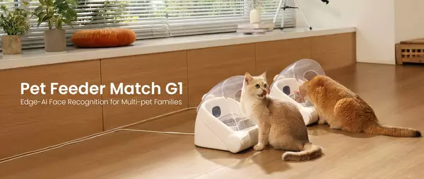 Cheerble Opens Pre-Orders for Match G1 AI Pet Feeder Following CES 2026 Debut