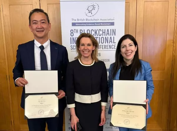 Singapore Fintech Leader and Co-Founder of EFGH Chia Hock Lai Admitted As Fellow of British Blockchain Association