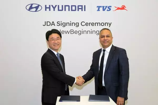 Hyundai Motor and TVS Motor Formalize Partnership to Drive Electric Three-Wheeler Commercialization in India