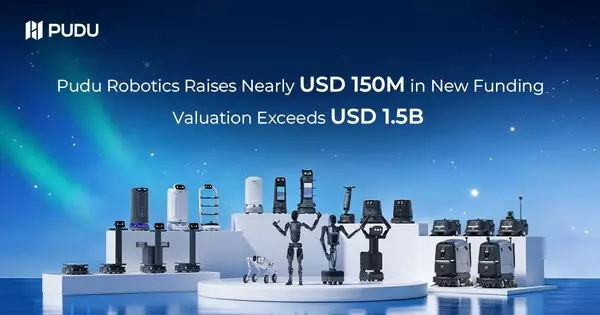Pudu Robotics Raises Nearly USD 150 Million, Exceeds USD 1.5 Billion Valuation