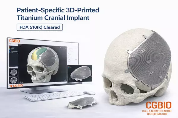 CGBIO Receives FDA 510(k) Clearance for Patient-Specific Titanium Implant 'EASYMADE TI'