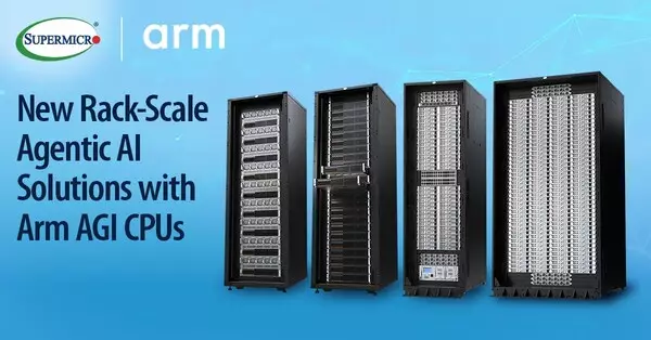 Supermicro Collaborates with Arm to Deliver a New Class of Energy-Efficient Rack-Scale Infrastructure for Enterprise Agentic AI