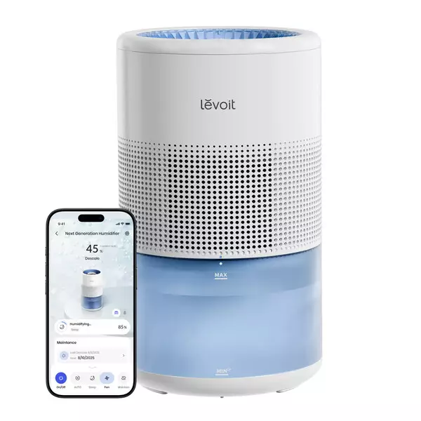 Levoit Introduces the Superior™ Studio Smart Evaporative Humidifier with a Two-Year Filter