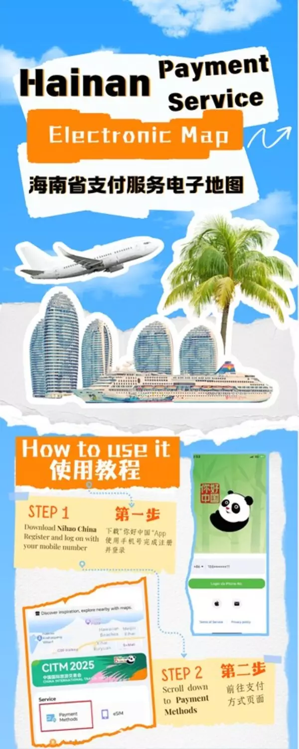 The Hainan Payment Service Electronic Map is now online