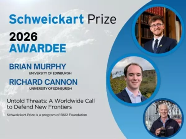B612 Foundation Announces 2026 Winner of the Schweickart Prize