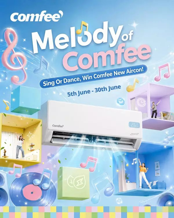 Comfee Rolls Out Home Makeover Campaign and Aircon Song Challenge for Malaysians