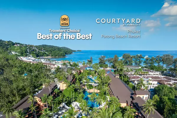 Courtyard by Marriott Phuket, Patong Beach Wins TripAdvisor Best of the Best Award