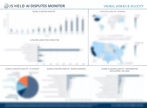 Copyright Cases Dominate as Regulatory and Product Liability Challenges Emerge in the Q2 2026 J.S. Held AI Disputes Monitor