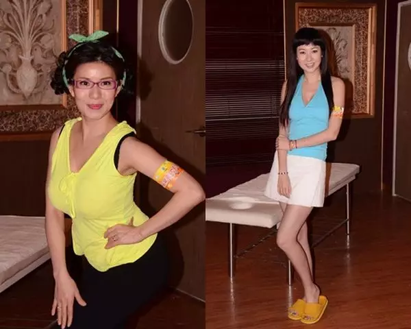 張美妮同莊思敏在節目中最開心是可扮不同造型。