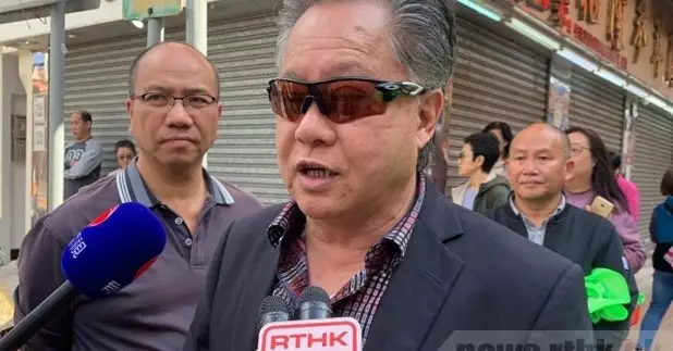 侯志強表示，有責任維持社區衛生及地方秩序。（鍾藹昕攝）