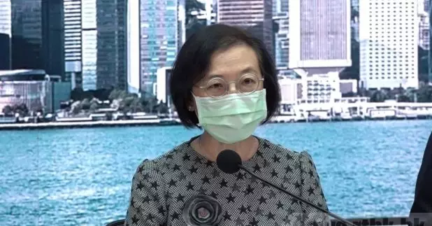 陳肇始提到，禁止在場地內現場表演或跳舞的規定，主要是針對室內場所。（李肇庭攝）