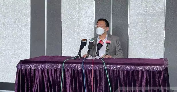 張家豪表示，現時有約7成員工完成接種疫苗，餘下員工已取醫生紙豁免打針。（李慧珊攝）