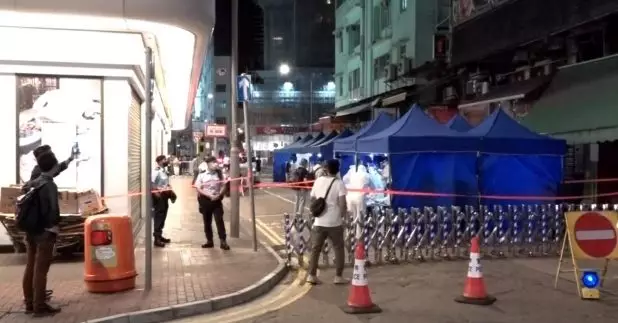 清潔員初步驗出變種病毒　香港仔利港中心圍封強檢
