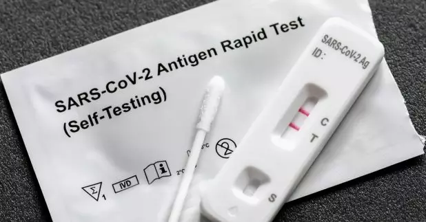 快速測試陽性申報平台今晚 6時推出。（shutterstock）