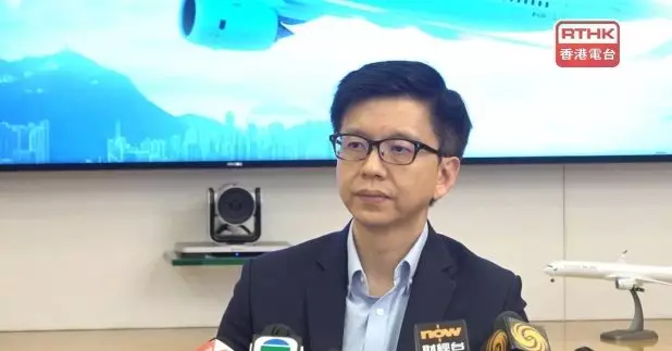 林紹波稱集團暫時未有償還政府債務，以及政府退出董事局的確切時間表。（孔令輝攝）