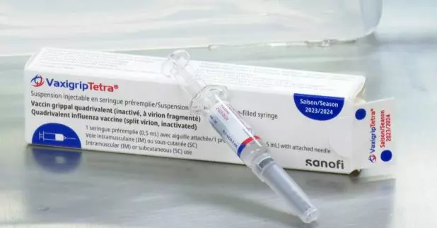 醫管局表示，今次接種的四價疫苗，可以應對較新型的維多利亞型流感病毒。（梁禎祥攝）