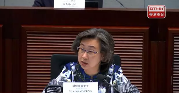 楊何蓓茵指當局今年7月推出公務員洗牙先導計劃，惟只有3成人選擇到私營診所洗牙，較預期偏低。