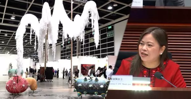 新任文化體育及旅遊局局長羅淑佩到立法會，解說局方早前發表的《文藝創意產業發展藍圖》，指出藝術必須產業化，有製造經濟價值能力，才能夠持久發展。