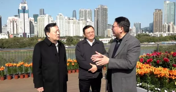 中央港澳辦、國務院港澳辦主任夏寶龍，上周六起一連三天到深港河套區、前海及鹽田港等考察調研，期間主持座談會，聽取特區政府官員匯報今年經濟金融工作重點安排。