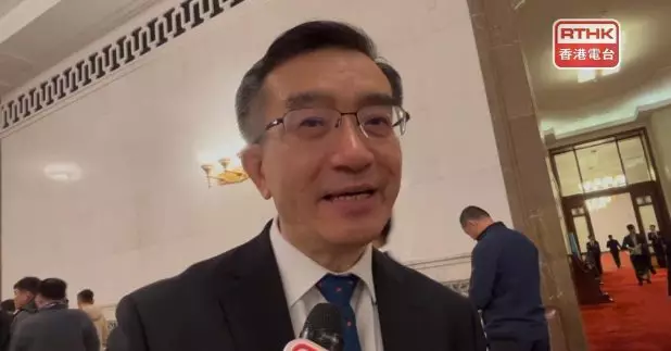 青海省省長羅東川上表示,今年會大力推進、採取更多措施與香港對接。(陳曉筠攝)