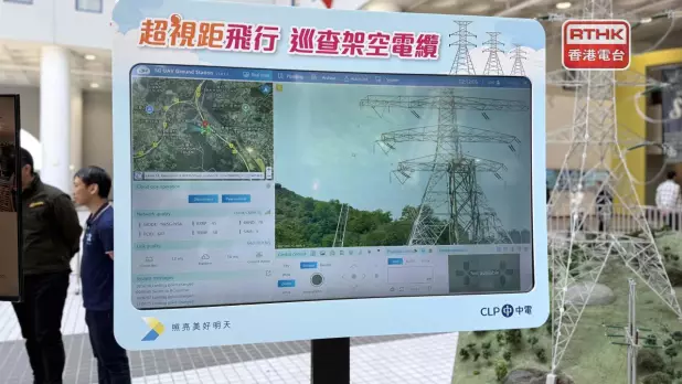 中電表示,不少輸電塔及架空線路地點偏僻,平均每隊工程人員每日只能巡視約5公里線路。(崔蔚恩攝)