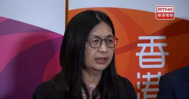 梁鳳儀表示，美國稅率較預期高，涵蓋國家眾多，市場非常意外。（梁禎祥攝）