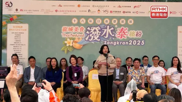 麥美娟說,特區政府會努力深化與泰國的合作交流。(林漢山攝)