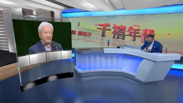 黃家和指復活節本港餐飲業生意跌30%。(千禧年代節目截圖)